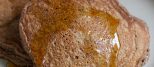 Amaranth Pecan Pancakes