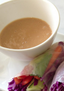 Almond Butter Asian Dipping Sauce